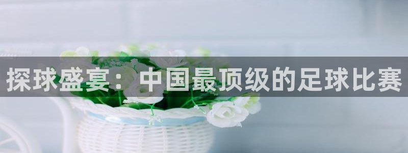 探球盛宴：中国最顶级的足球比赛